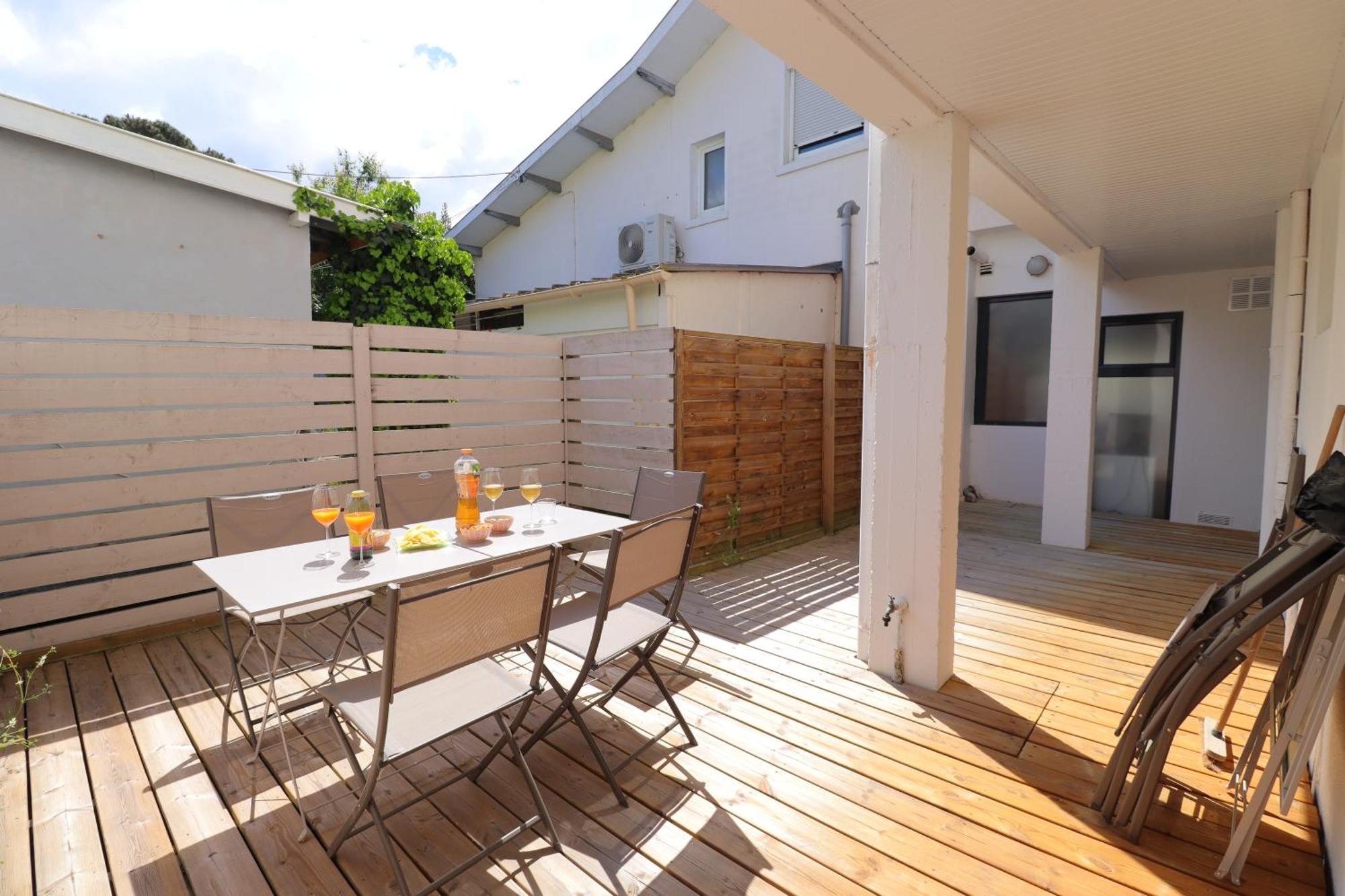 Le Spazioso - T3 Arcachon Avec Terrasse Privative Екстериор снимка